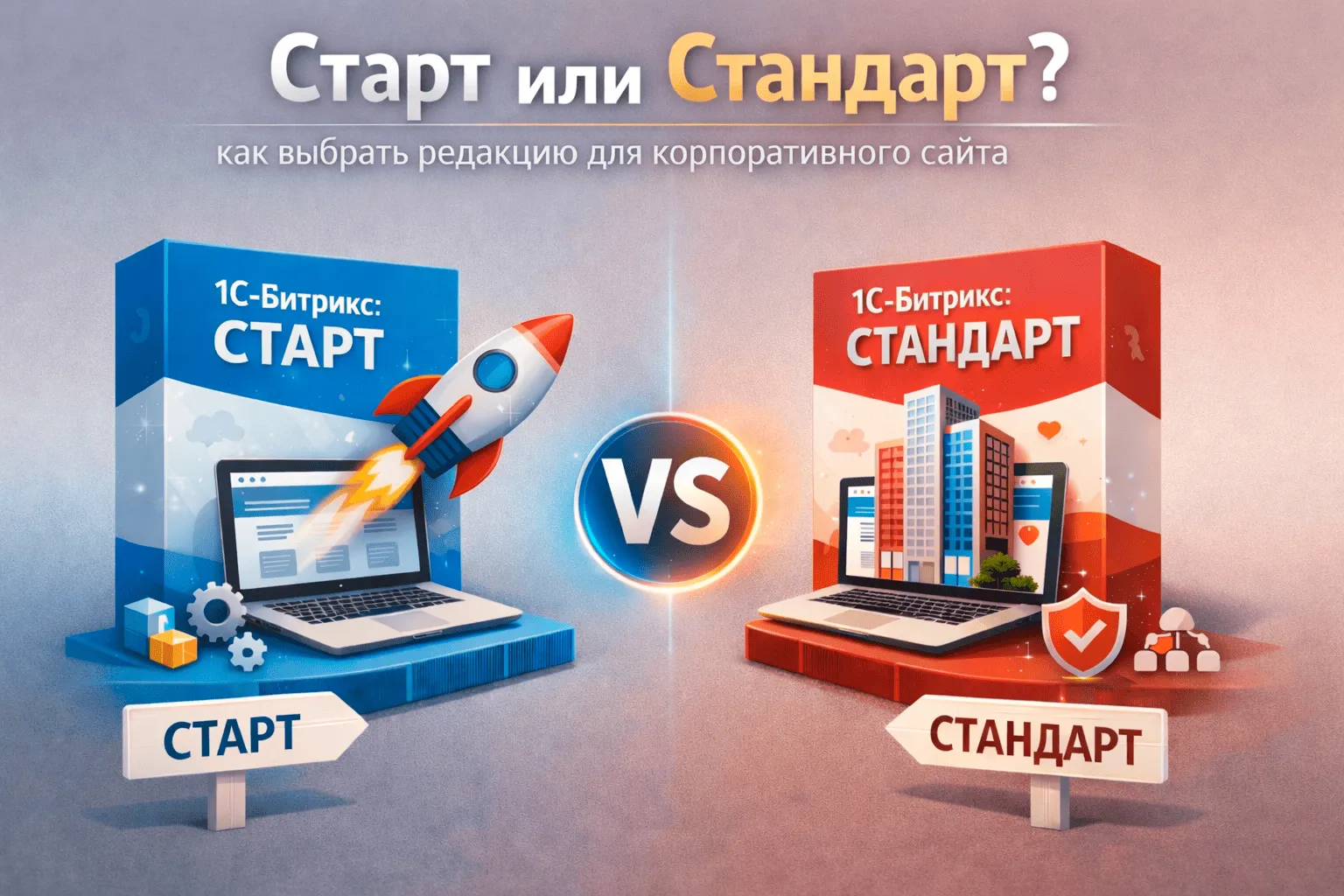 Старт или Стандарт: как выбрать редакцию для корпоративного сайта в Перми